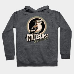 Northern Mockingbird Total Eclipse 2024 Hoodie